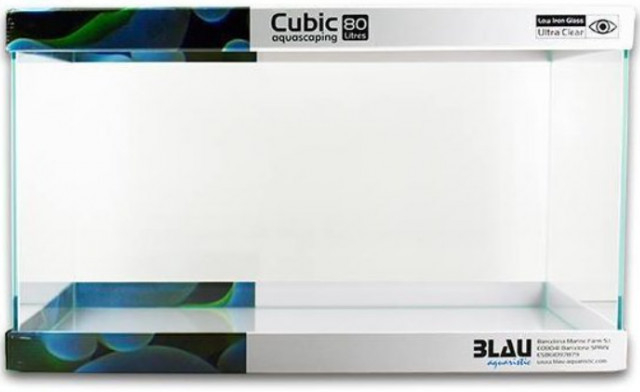 Blau set Cubic Aquascaping biely 80 l