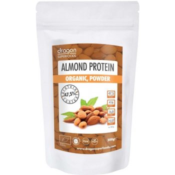 Dragon Superfoods Mandľový proteín Bio Raw 200 g