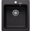 Jednokomorový granitový drez Blanco NAYA, čierny