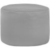 Taburetka Cilindro svetlosivá ekokoža