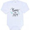 Body s potlačou New Baby Born in 2024 56 (0-3m)