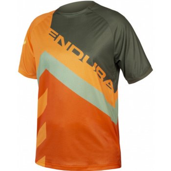 Endura SingleTrack Print Tee LTD olive green