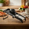 Plastový krájač na zeleninu CUTTER SLICER BLACK VEGETABLE
