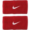 Nike Swoosh Double-Wide Wristbands - Červený
