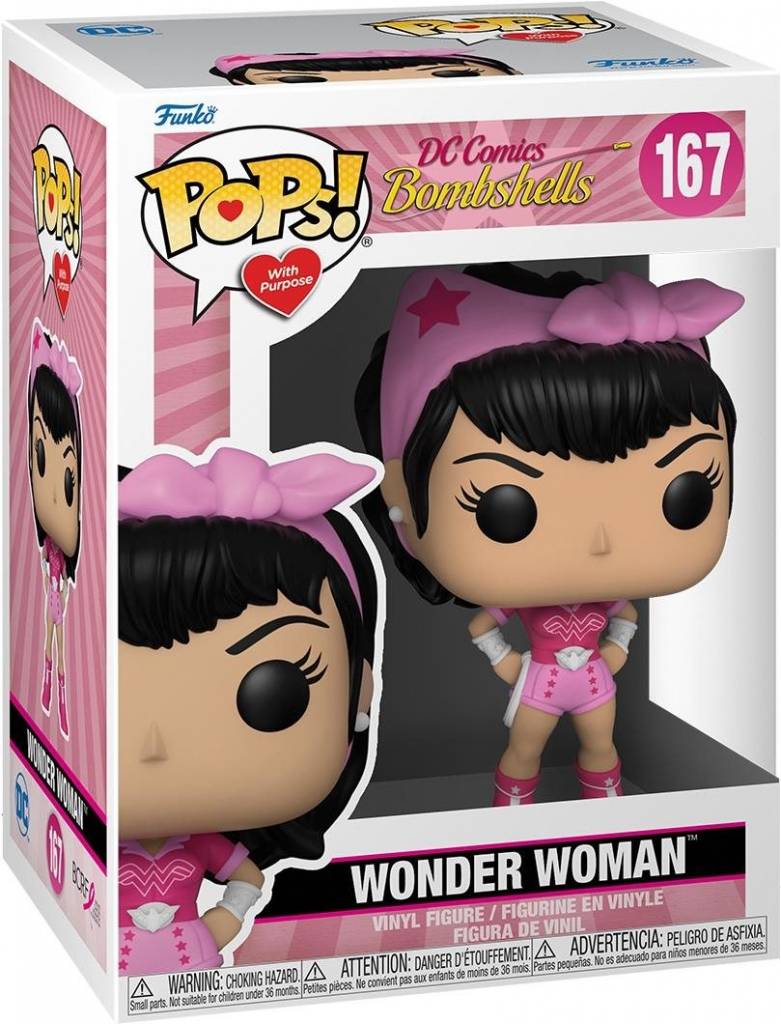 Funko POP! DC Comics BC Awareness Bombshell Wonder Woman