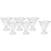 MAKRO - Pohár na zmrzlinu sklenený 6ks, 12,3x11,5cm