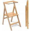 Skladacia pomocná stolička Step'n'Fold Ette Tete - drevená uni