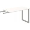 OFFICE PRO s.r.o. HOBIS prídavný stôl do uhla - UE O 1200 RU, hĺbka 60 cm, biela