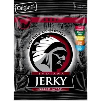 Indiana Jerky Hovězí Hot & Sweet 100 g