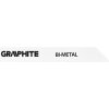 Bajonetové pílové listy 150 x 20 x 0,9 mm, 14TPI, sada 2 ks 57H951 GRAPHITE