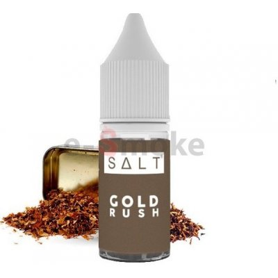 10 ml Gold Rush JUICE SAUZ SALT e-liquid, obsah nikotínu 10 mg