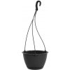 Nohel Garden kvetináč závěsný Ratolla Round W plastový 24x16cm