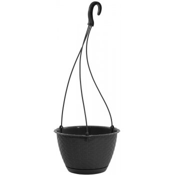 Nohel Garden kvetináč závěsný Ratolla Round W plastový 24x16cm