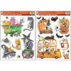 Anděl Okenná fólia 40001 Halloween s glitrom 29x41cm