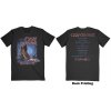 Ozzy Osbourne tričko Blizzard of Ozz Tracklist Čierna XL