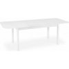 Rozkladací jedálenský stôl FLORIAN 160-228x90 - biela
