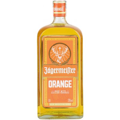 Jägermeister Orange 33% 1 l (čistá fľaša)