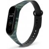 Xiaomi Mi Band 3/4 náhradný náramok - Maskáčový (kamufláž) Farba: Zelená MBSCZ-IMG4ZKA