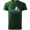 Badminton legend - Klasické pánske tričko vyššej gramáže - S ( Fľaškovozelená )
