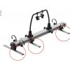 THULE Inštalačná sada pre VeloSlide - montážne lišty 3 ks, 70cm