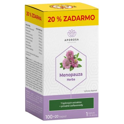 Aporosa Menopauza Herba 100+20 kapsúl