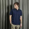 Tee Jays Denim modrá pánska polokošeľa Veľkosť: M Tee Jays