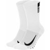 Vysoké funkčné ponožky Nike MULTIPLIER CREW (2 PAIRS) biele SX7557-100 - XL