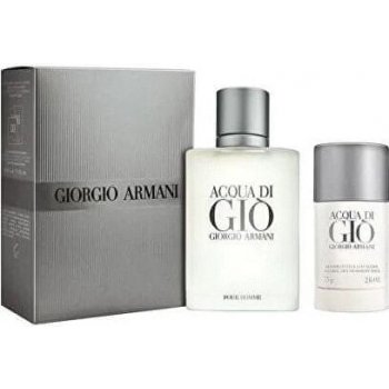 Giorgio Armani Acqua di Gio Pour Homme EDT 100 ml + deostick 75 ml pre mužov darčeková sada