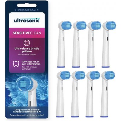 Ultrasonic Oral-B SensitiveClean 8 ks