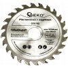 Geko G00105 Vidiový pílový kotúč na drevo 125mm 22mm 24T