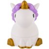 2K My Sweet Unicorn Balzam na pery v dekoratívnej doplniteľnej nádobe Marshmallow 3 g