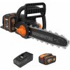 Motorová pila WORX Pila řetězová AKU WG350E (1x4 Ah) (WG350E)