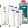Sada pre kávovar Delonghi: 5x filter Agua Next + odvápňovač Sillar 1 l