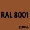 RAL 8001 uretánová auto farba lesklá alebo matná 1 liter + tužidlo + riedidlo (RAL8001 ORCHE BROWN originálny odtieň uretánovej farby s lakom ( ČSN 2173 ))