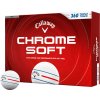 Golfové loptičky Callaway Chrome Soft 26 White Triple Track 360