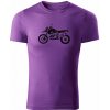 T-ričko BMW HP2 Enduro pánske tričko Farba trička: Fialová, Veľkosť: S