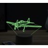 Beling 3D lampa, Mitsubishi A6M Zero, 16 farebná ULA3