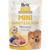 Brit Care dog MINI Rabbit & Salmon kapsičky pre mačky 24x85g