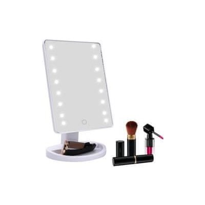 iQtech IQ00040 iMirror kosmetické Make-Up zrcátko LED Dot bílé