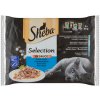 Sheba SELECTION rybí výběr ve šťávě 4 x 85 g