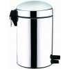 TORO Nerezový nášľapný odpadkový kôš Retro 5 l