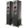 Kef R7 Meta - titanium lesk