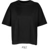 SOL's Collection Tričko Boxy Women, oversize, krátký rukáv, dámské COT253807n1103-deep black L Černá deep