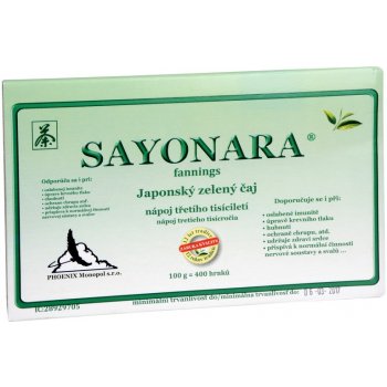 Phoenix Sayonara japonský zelený čaj 100 g od 4,3 € - Heureka.sk