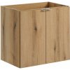 ArtCom Skrinka pod umývadlo NOVA Oak 82-60-2D | 60 cm s dvierkami