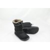 Zimné Barefoot Topánky Froddo UP TEX Snow Wool – Black Veľkosť: 33