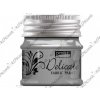 Metalická farba na textil Delicate 50 ml - antická strieborná