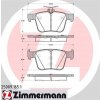 Sada brzdových platničiek kotúčovej brzdy ZIMMERMANN 25009.165.1