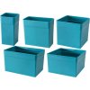 Makita sada 5 ks krabičiek pre organizér Makpac 191X92-5