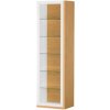 Szynaka Vitrína Salvo 10 57 cm biela/orech kalifornský